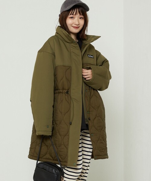 日单女士21aw新款上架菱格棉衣