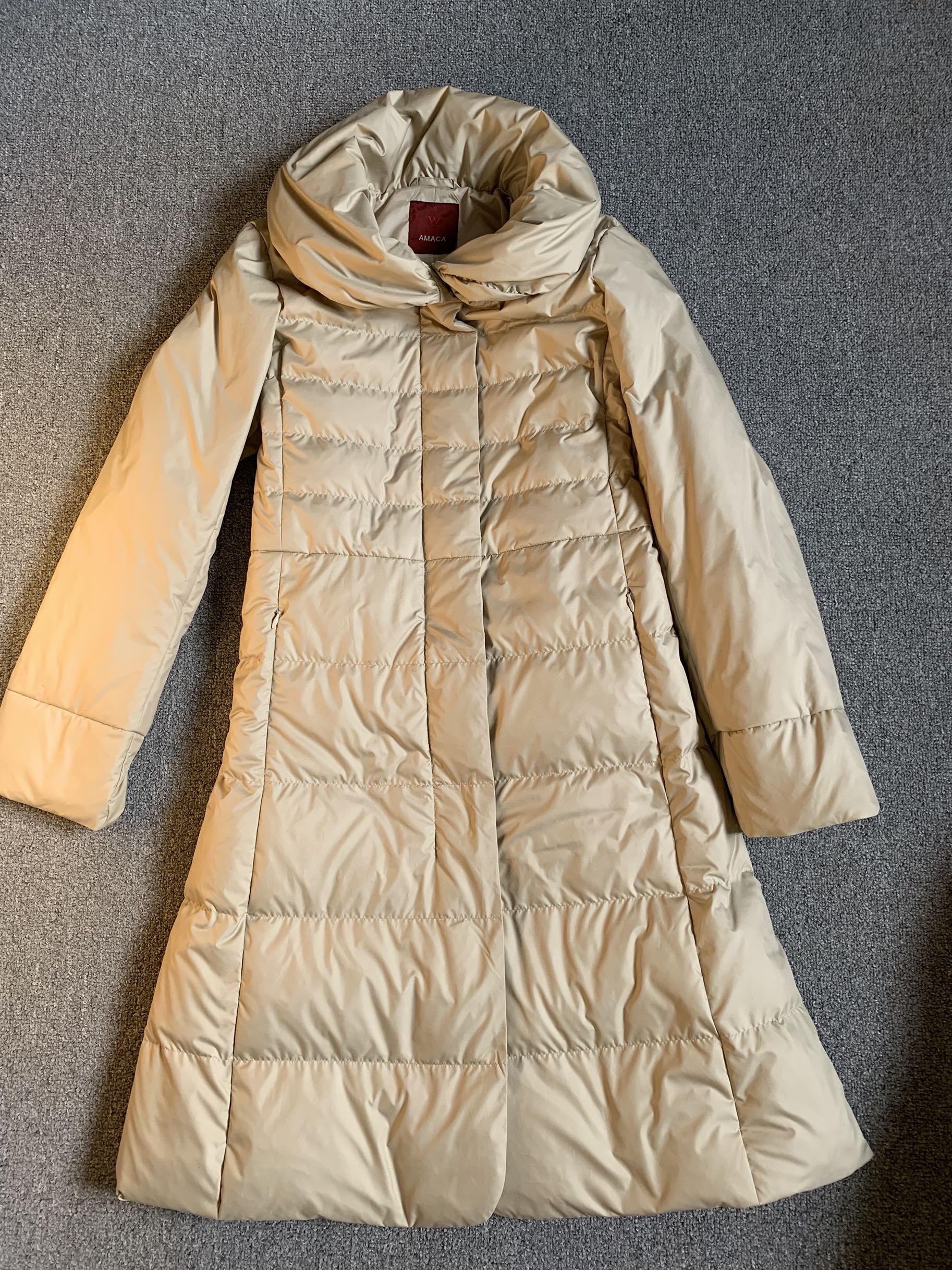 AMAC中长款两色羽绒服