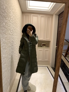 日单 lautre m**t 女士连帽中长款羽绒服 21新款 不支持退换