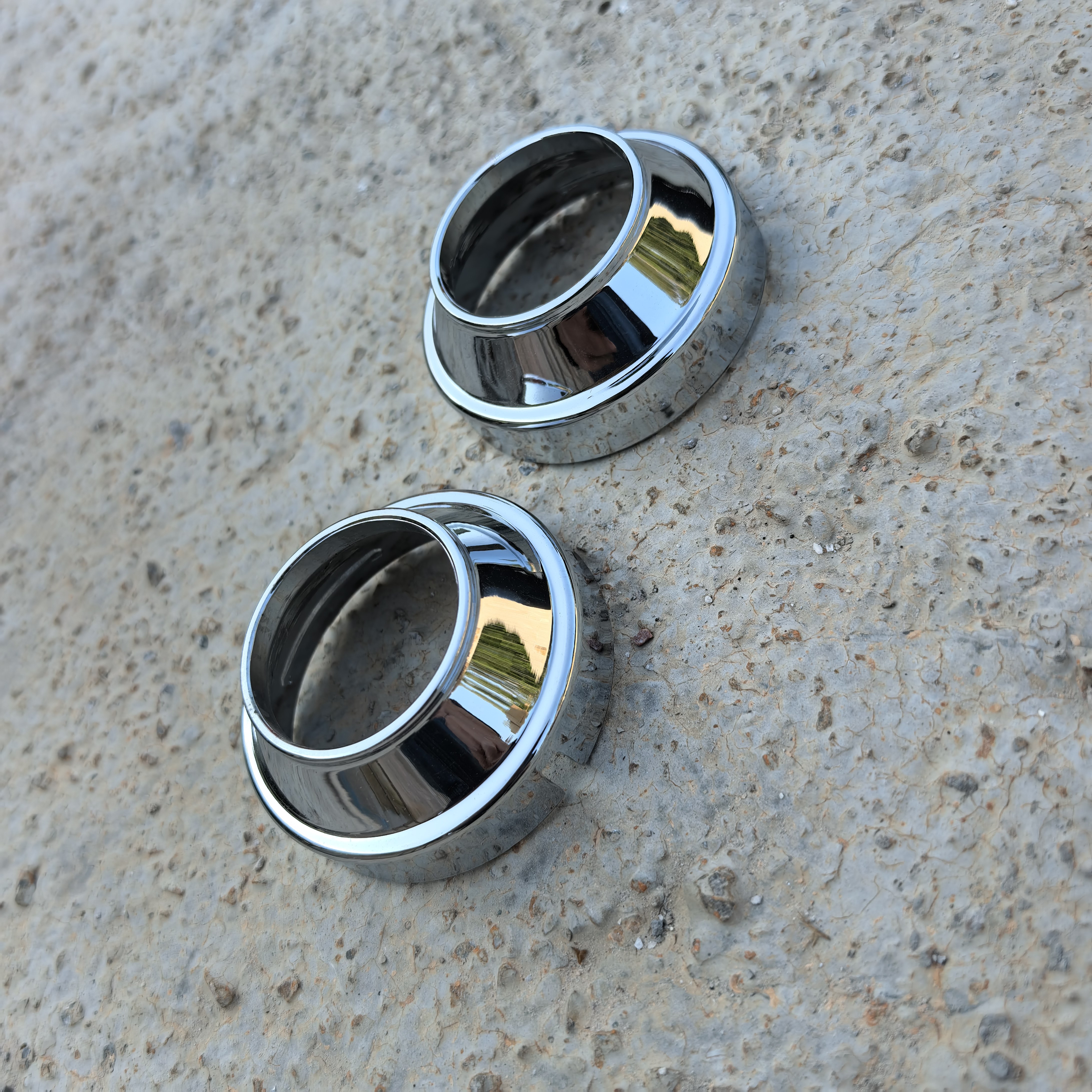 柴特摩托车配件娜迦避震前减震装饰盖电镀减震盖