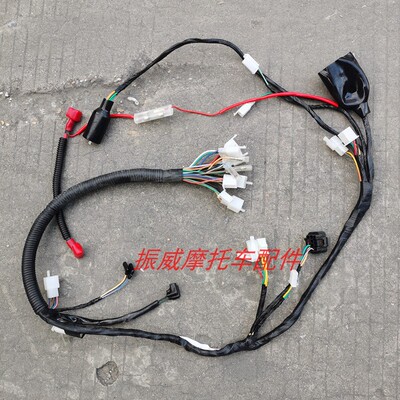 适用于轻骑摩托车配件 QM125-9C/150-9D 畅胜 全车线路主电缆总成