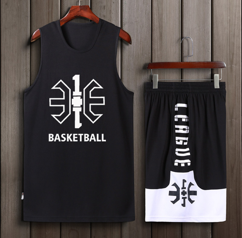 篮球服套装定制男街头蓝球衣大学生篮球比赛训练队服印字号logo