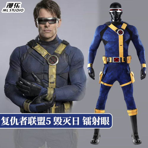 复仇者联盟5毁灭日镭射眼cos服
