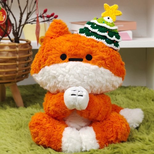 hangfook毛绒狐狸造型玩偶礼物