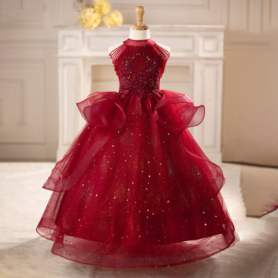 女童礼服高端生日绝美公主裙