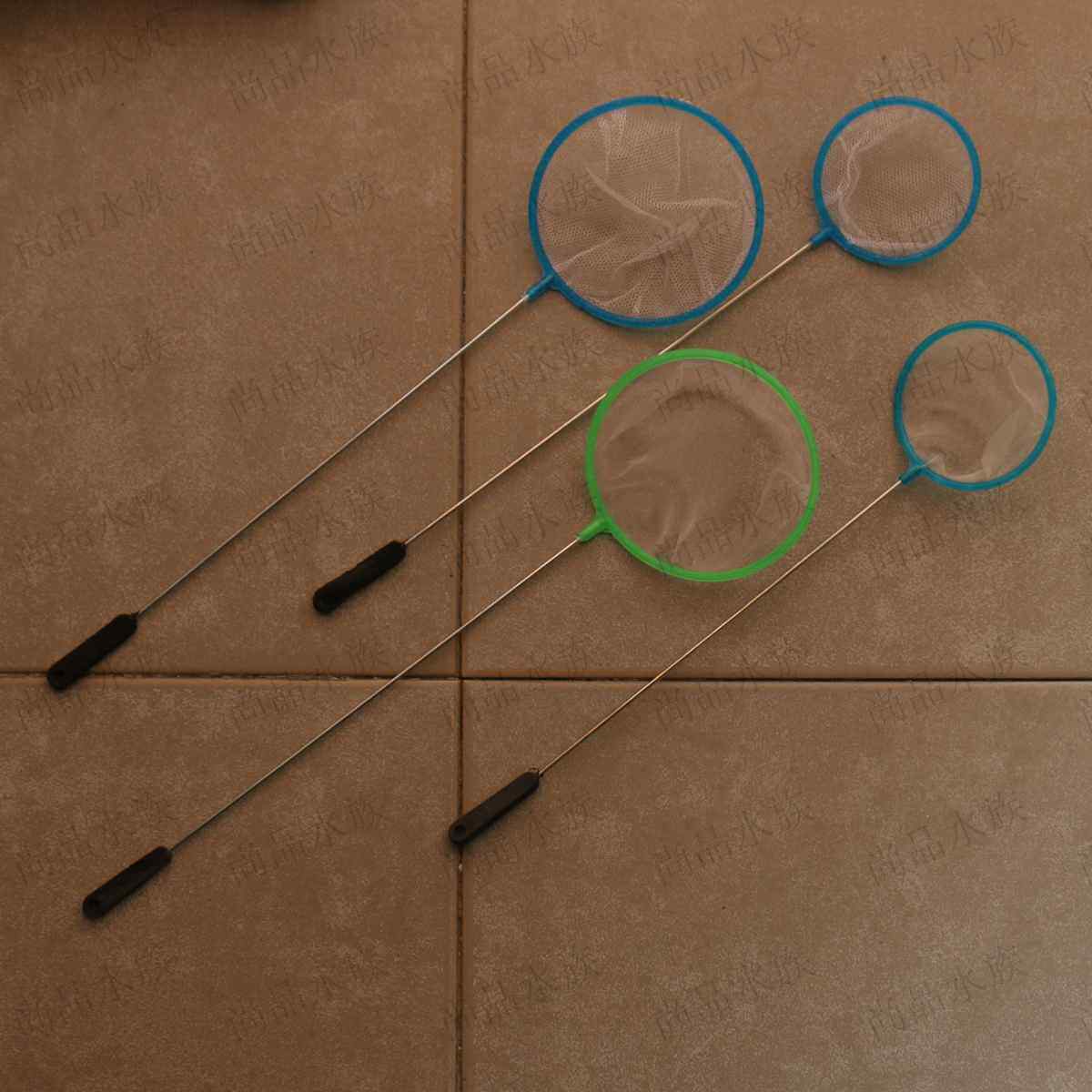 【尚品水族】圆形小捞网  鱼捞抄子  鱼网捞鱼鱼虫丰年虾抄网