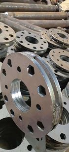 旋耕机刀轴改开垦霸刀轴开荒圆盘轴配件可定制加厚盘加大盘4刀6刀