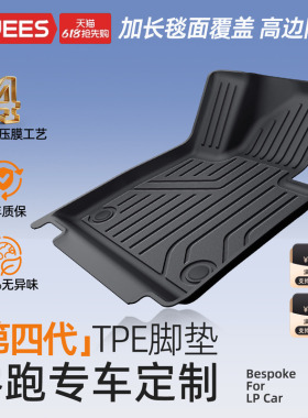 乔氏全TPE汽车脚垫适用零跑A10 B01 B10 C11 C16 Lafa5 C10车垫