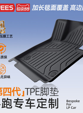 乔氏TPE汽车脚垫适用零跑D19A10B01B10C11C16Lafa5 C10全包围脚垫