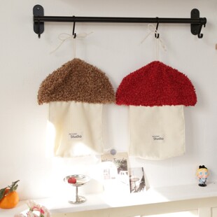 ins韩系可爱云朵壁挂式纸巾袋家用抽纸包餐巾纸收纳盒车载抽纸袋