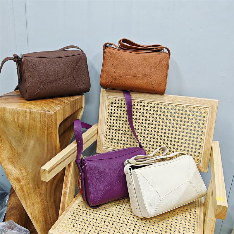 乐乐的仓库2025新款真皮手提包