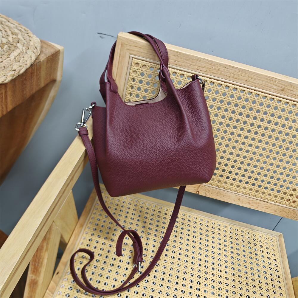 新款秋冬百搭时尚真皮手提女士包