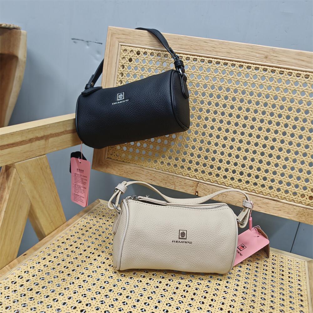 手提2025新款秋冬真皮枕头女小包