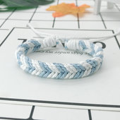 2025新款 ins日韩森系编织手绳情侣手环闺蜜手链女学生饰品礼物男