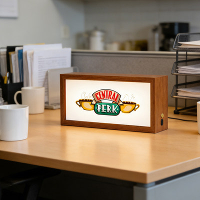 DIY老友记复古灯箱小夜灯相框双面展示氛围咖啡角乔迁礼装饰