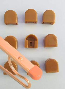 铝合金衣架衣撑衣挂两端塑料配件好保护套太太防护堵头护肩扣帽头