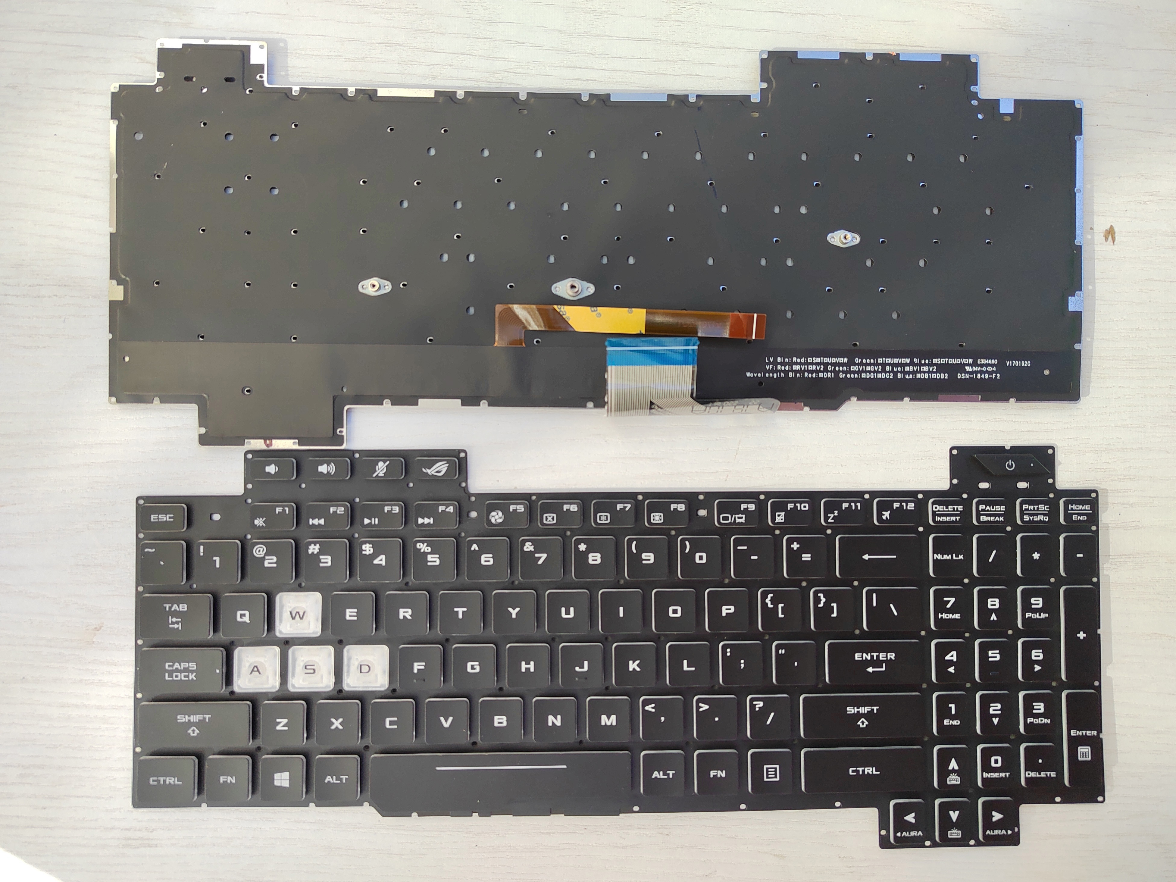 原装背光键盘Asus/华硕正品全新