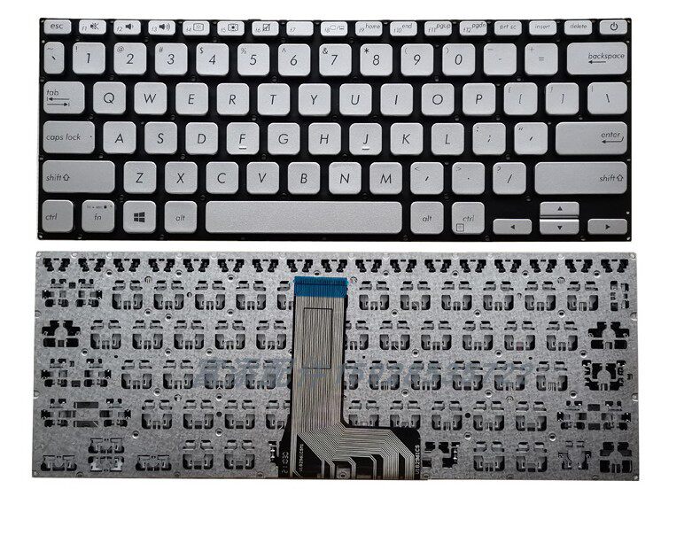 华硕V4000F V4000V A412 R423 R424F Y460F繁体中文键盘Y4200F/FB