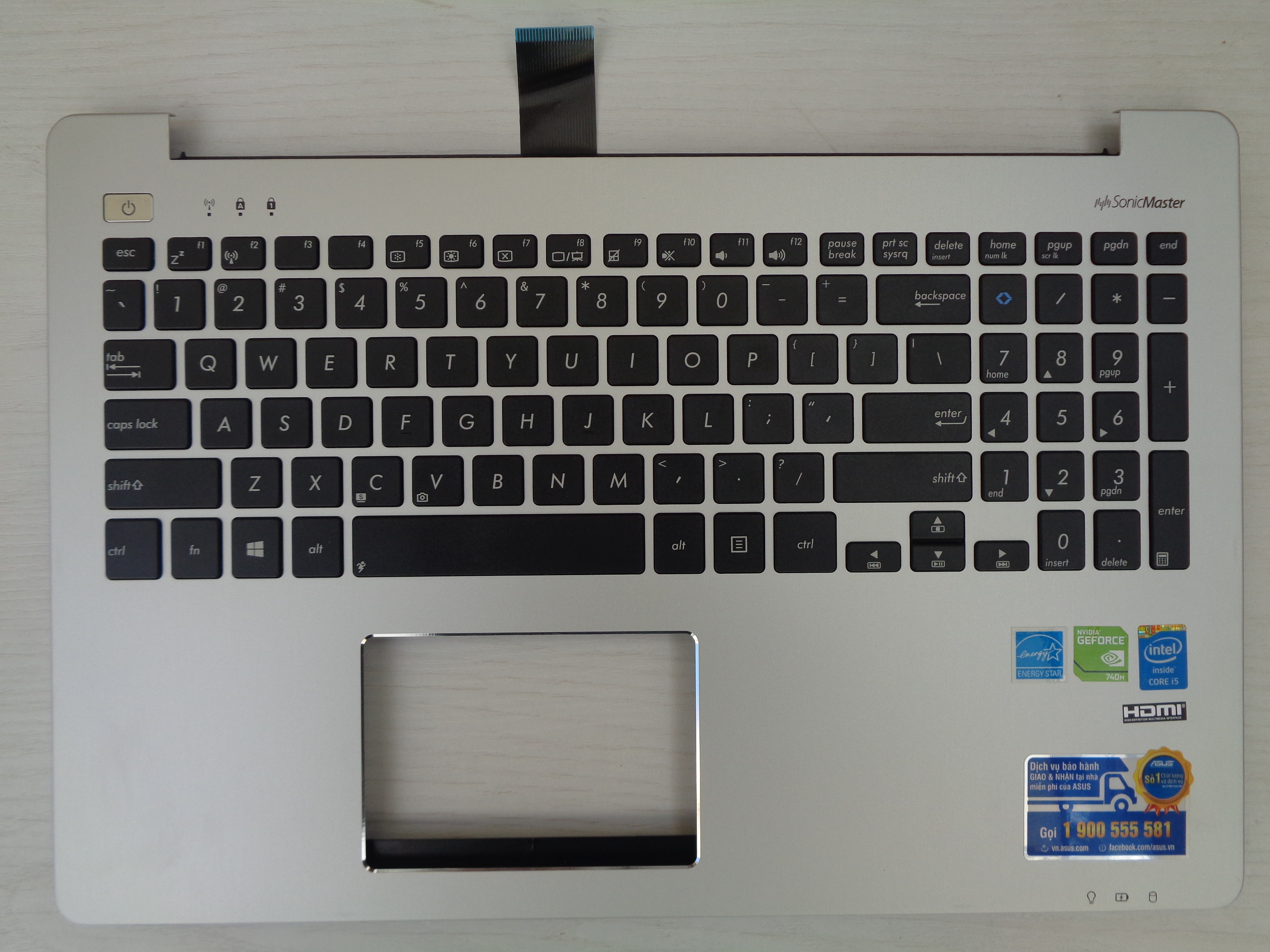 华硕 Vivobook S551LN V551 A551 K551L S551L R553L 键盘