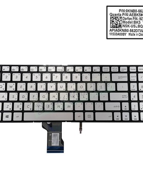 ASUS 华硕 N501 N501J N501JM UX501 Q501 G501 繁体中文注音键盘