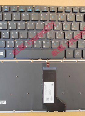 ACER湃3 TMX349 N16W3 N16P SF314-51 A314 A114-31 繁体中文键盘
