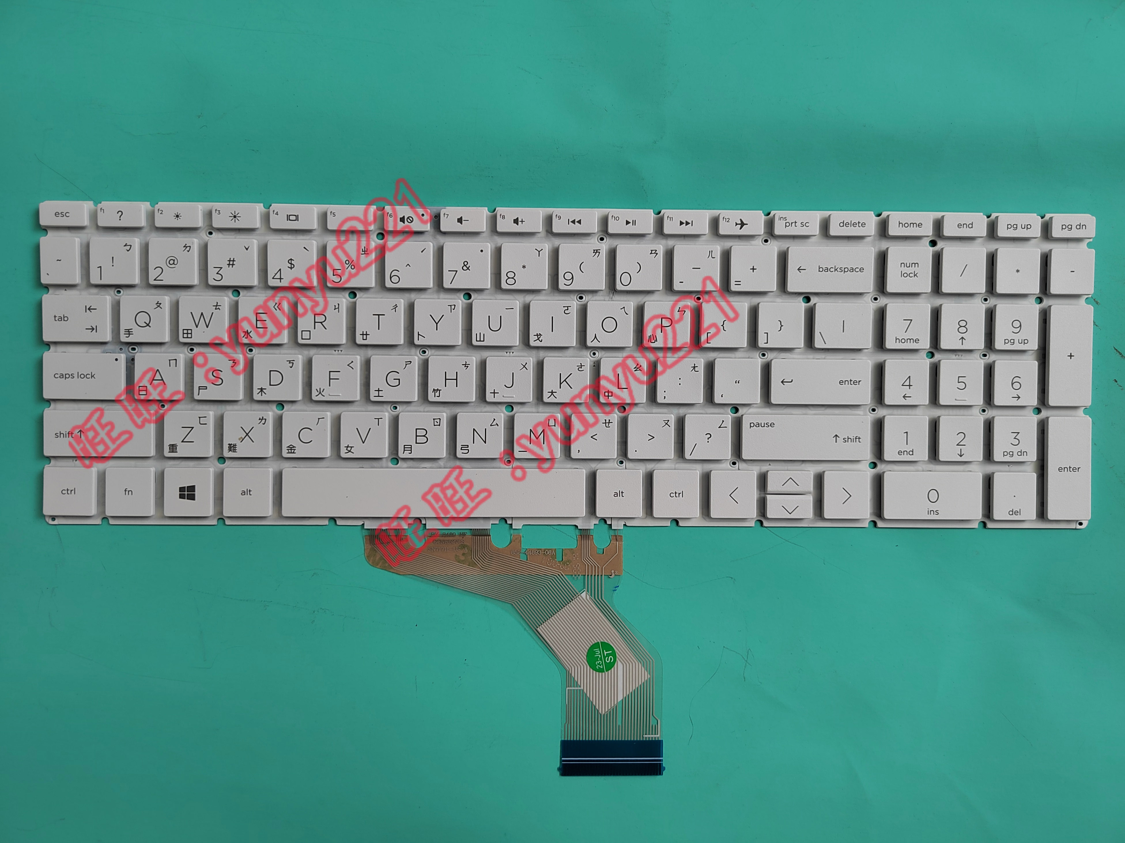 HP 惠普15-DA DB DK CX TPN- C133 C135 C136 C141 繁体中文键盘