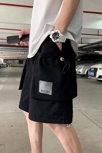 2023夏季工装短裤男宽松百搭裤子日系韩版五分裤A83P27图片