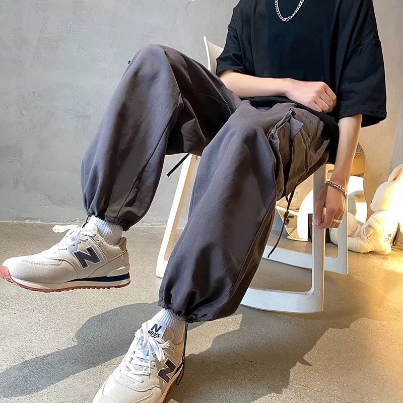 男特厚纯棉刺绣工装休闲裤A702P40图片