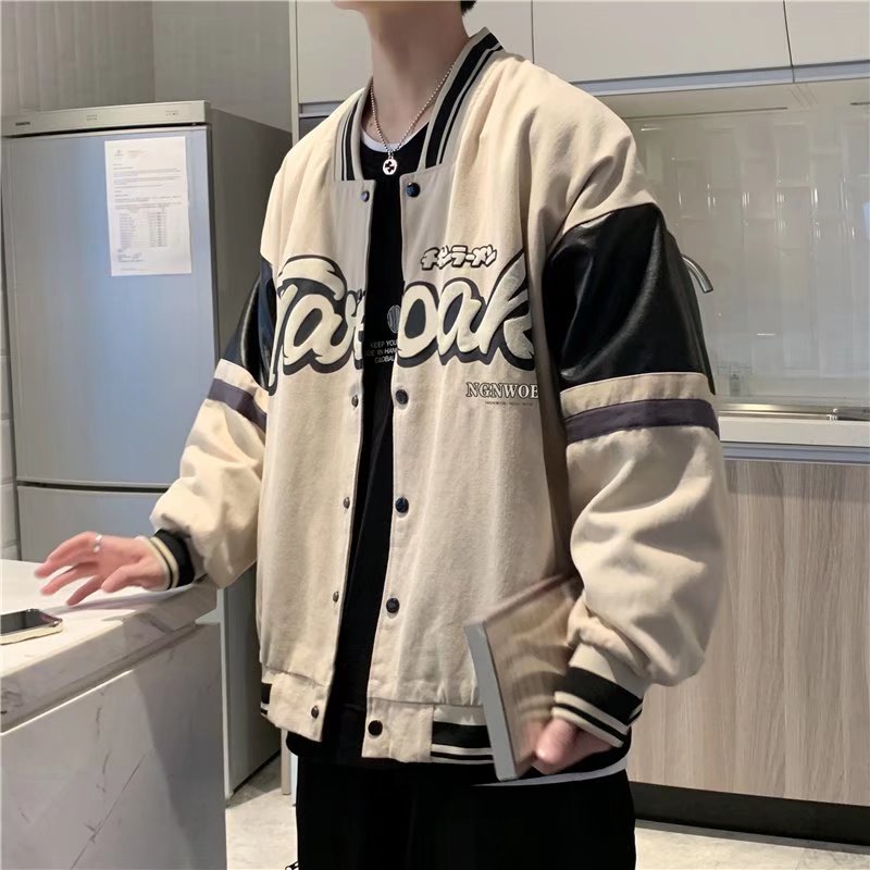 男秋季新款夹克外套棒球服J512P50图片