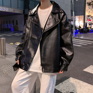 男秋冬机车皮衣pu皮外套J27P70图片