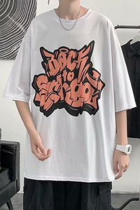 纯棉夏季新款短袖男韩版T恤宽松休闲圆领T618图片