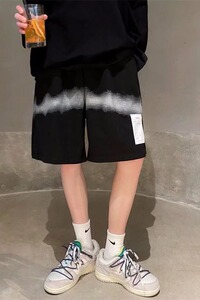 短裤男潮牌夏季韩版ins潮流百搭运动休闲五分裤直筒篮球裤子D8P25