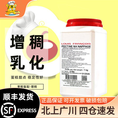 法国进口原DGF镜面果胶粉1kg
