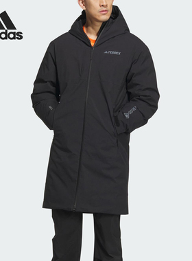 Adidas/阿迪达斯正品TEREXTEREX新款男黑色经典透夹克外套IL8997