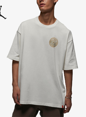 Nike/耐克正品Air Jordan男子休闲宽松运动短袖T恤FB1457-108