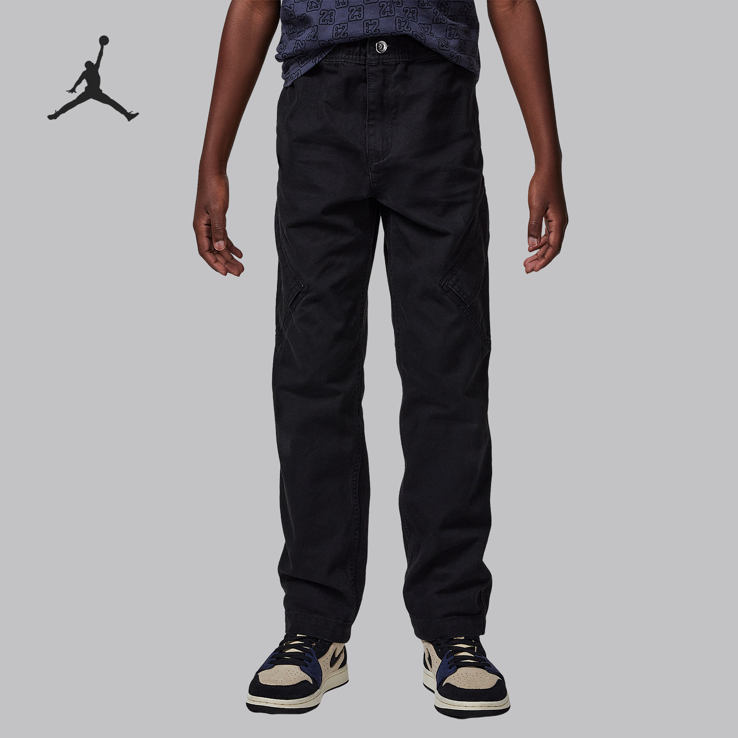 Nike/耐克正品JORDAN大童运动休闲户外耐穿长裤HQ8118-010,童装/婴儿装/亲子装,裤子,淘宝优惠券,粉丝福利购,淘宝优惠卷