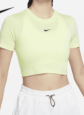 Nike/耐克正品当季新款女子休闲舒适耐磨运动透气T恤 DD1329-303