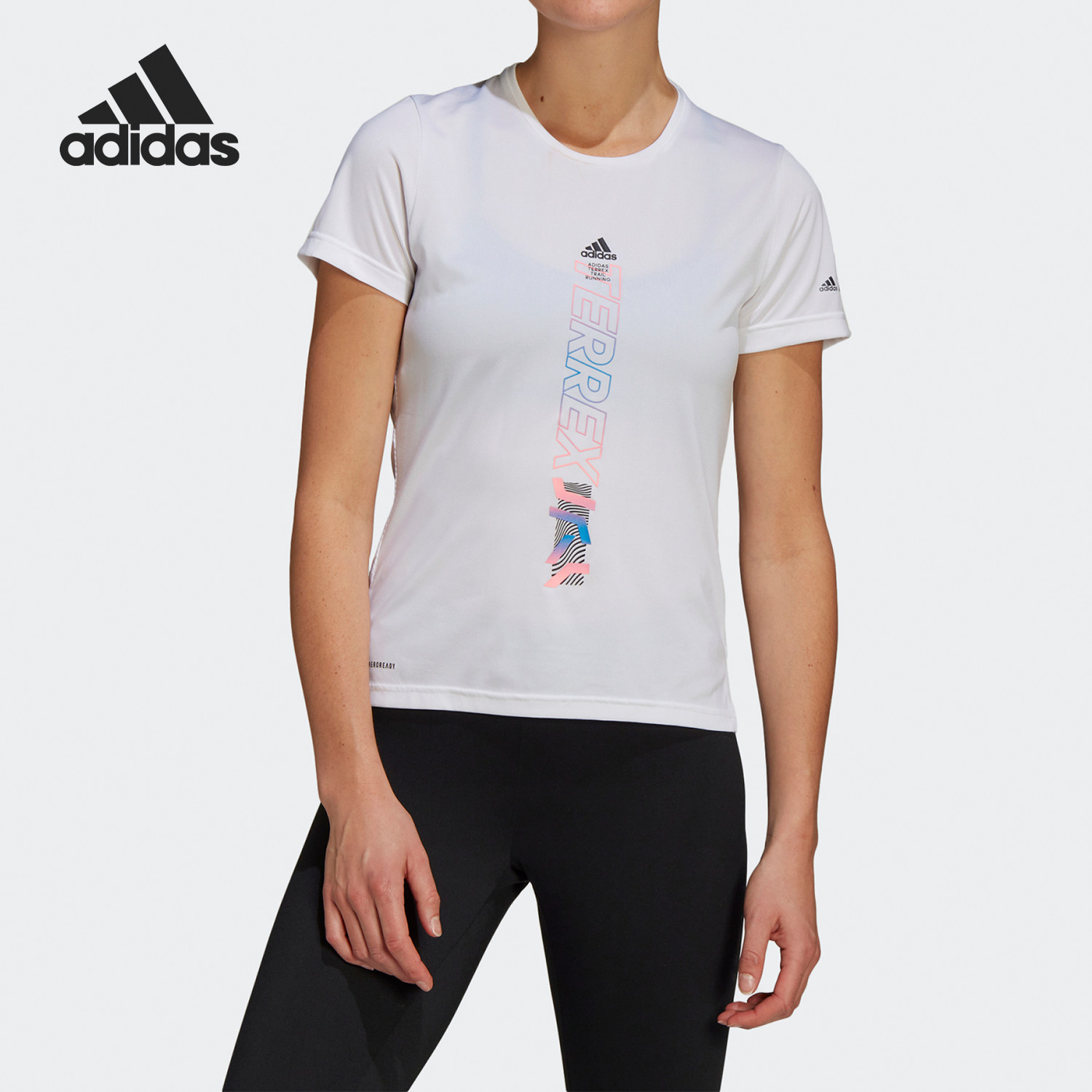 Adidas/阿迪达斯正品新款女士户外运动圆领透气短袖T恤HA7553,运动服/休闲服装,运动T恤,淘宝优惠券,粉丝福利购,淘宝优惠卷