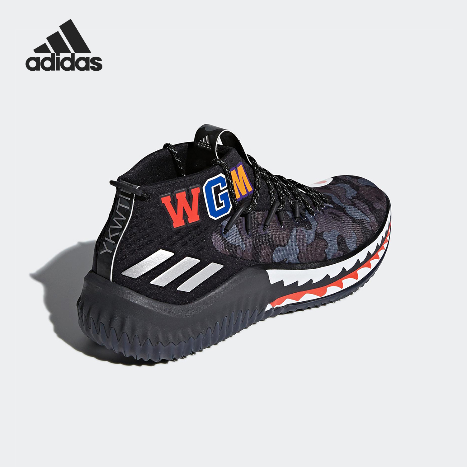 Adidas/阿迪达斯正品新款男女同款运动时尚印花篮球鞋AP9975