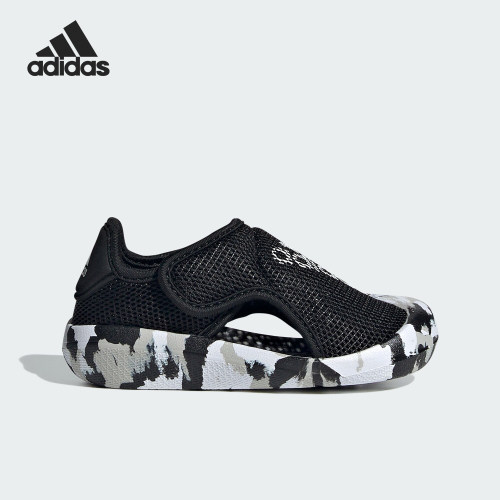 Adidas/阿迪达斯正品夏季新款小童魔术贴休闲沙滩凉鞋ID7858