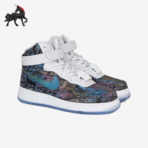 Nike/耐克正品运动男士时尚印花图案经典魔术贴板鞋812981-900
