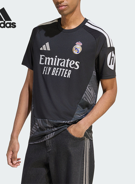 Adidas/阿迪达斯正品男士透气时尚印花运动休闲短袖T恤KC3988