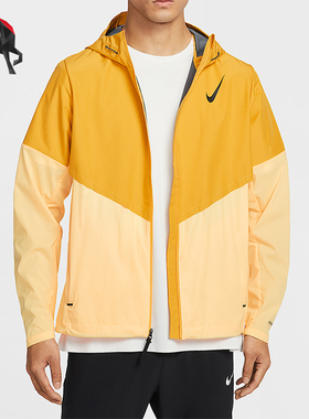 Nike/耐克正品2026春季款男士连帽经典拼接跑步外套FZ9040-739
