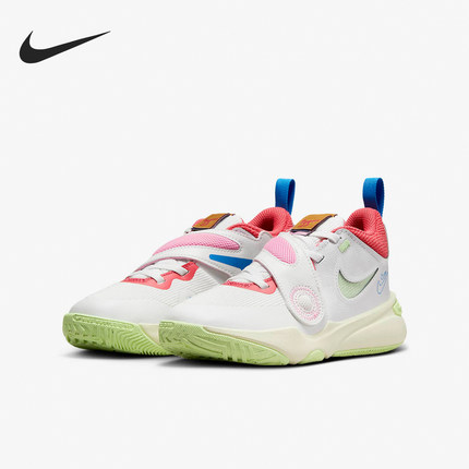 Nike/耐克官方正品春季新款GS女子大童舒适运动篮球鞋FJ1393-100