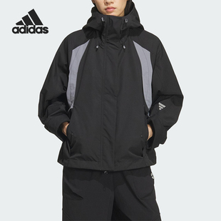 STYLE女士连帽保暖梭织外套KS0065 FUTURE Adidas 阿迪达斯正品