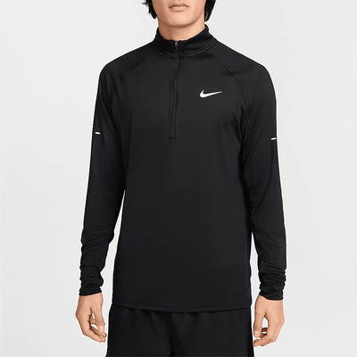 Nike/耐克正品Stride Dri-FIT男士跑步立领长袖HV2181-010