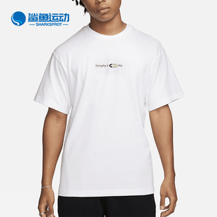 休闲圆领日常宽松短袖 Nike 耐克正品 男女同款 100 T恤FZ7619
