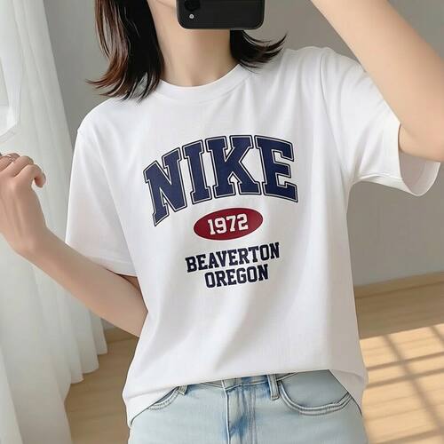 Nike/耐克正品夏季新款女士印花休闲经典圆领短袖T恤IH0825-133