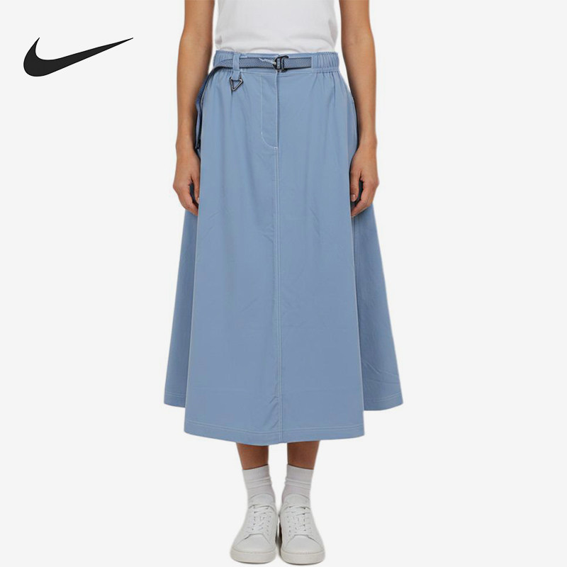 Nike/耐克正品ACGSMTHSMIT新款女蓝色经典运动休闲长裙IB4432-486