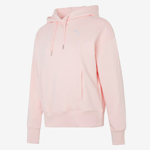 Puma 彪马官方正品 2023新款 运动休闲针织套头女子卫衣676653